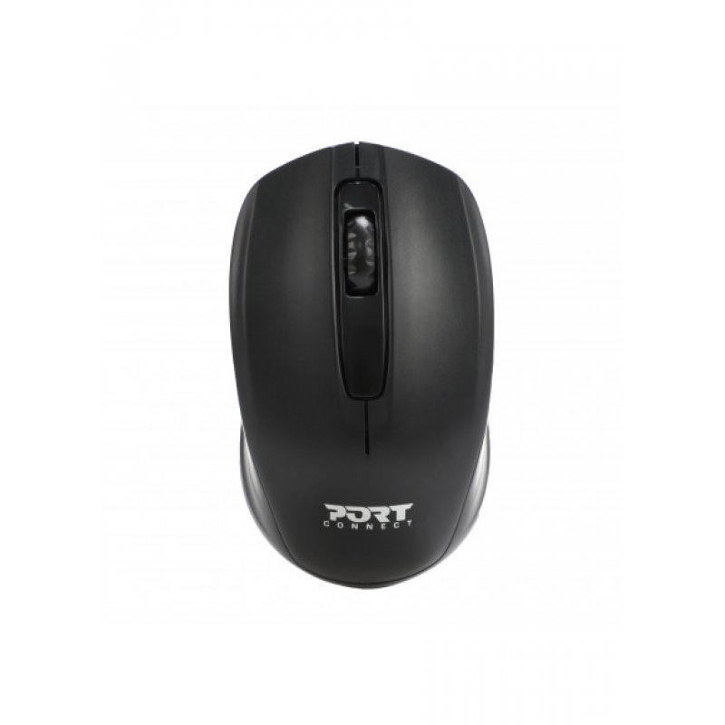 Port Designs 900508 mouse Ambidextrous RF Wireless + USB Type-C 1000 DPI