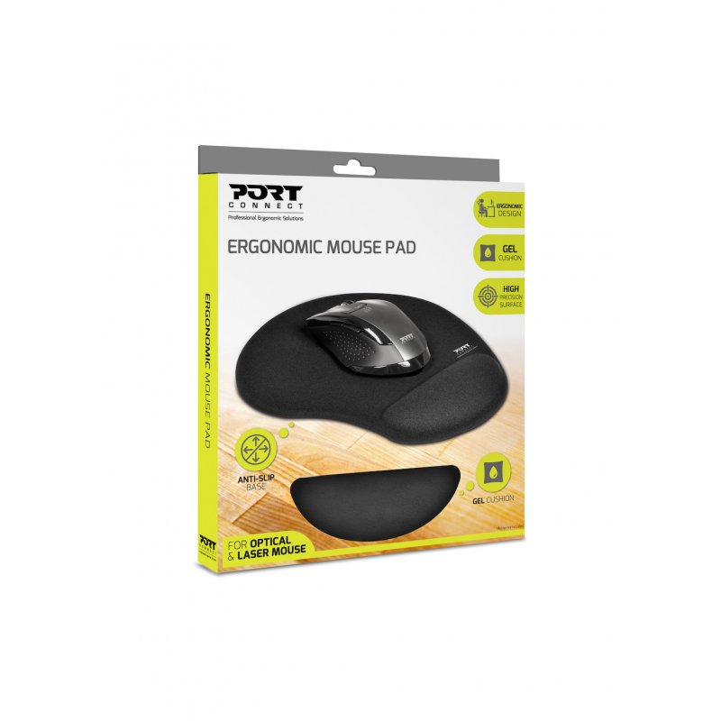 PORT DESIGNS compatible Mousepad Ergonomic Gel