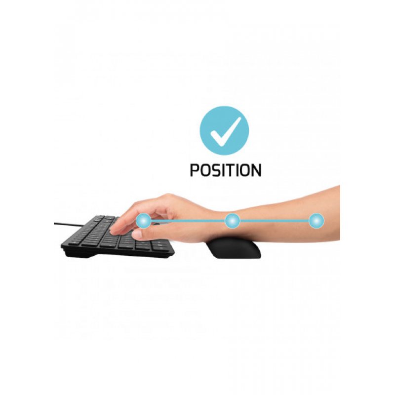 PORT DESIGNS compatible Keyboard Pad Ergonomic Gel