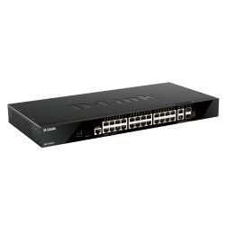 D-Link DGS-1520-28 commutateur réseau Géré L3 10G Ethernet (100/1000/10000) 1U Noir