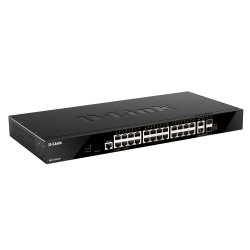 D-Link DGS-1520-28 network switch Managed L3 10G Ethernet (100/1000/10000) 1U Black