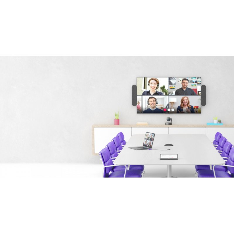 Logitech Swytch Émetteur et récepteur AV Noir, Violet