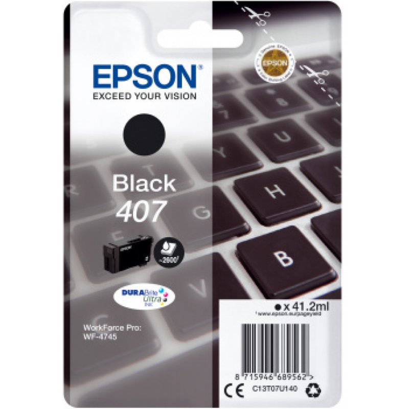 EPSON WF-4745 Series Ink Cartridge Black