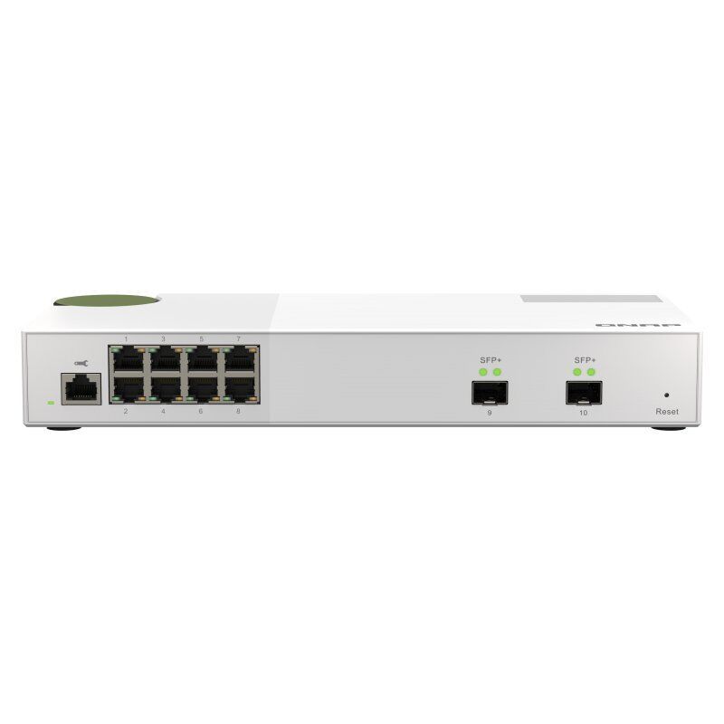 QNAP QSW-M2108-2S network switch Managed L2 2.5G Ethernet (100/1000/2500) Grey