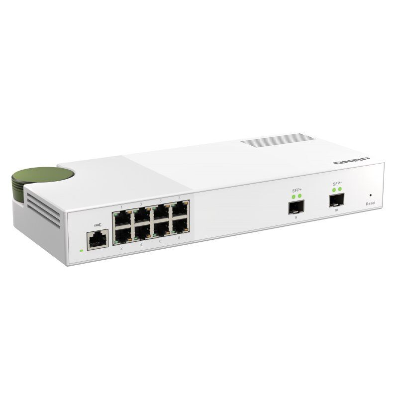 QNAP QSW-M2108-2S network switch Managed L2 2.5G Ethernet (100/1000/2500) Grey