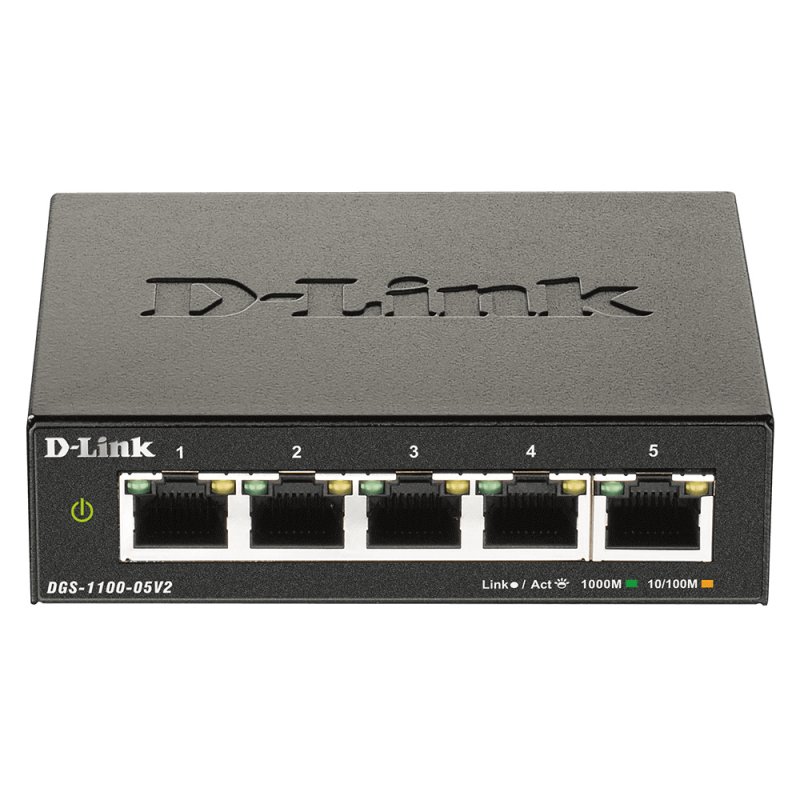 D-LINK compatible Easy Smart Managed Switch 5P