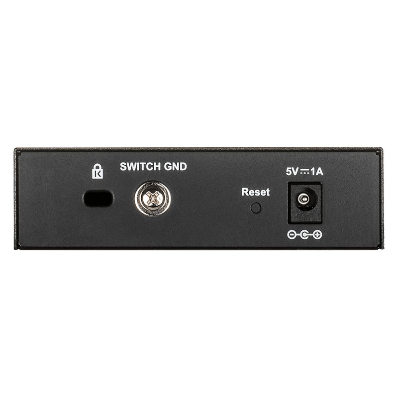 D-Link DGS-1100-05V2 network switch Managed L2 Gigabit Ethernet (10/100/1000) Black