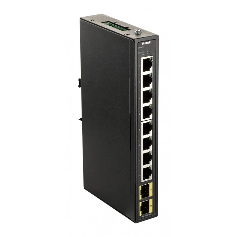 D-Link DIS-100G-10S network switch Managed Gigabit Ethernet (10/100/1000) Black