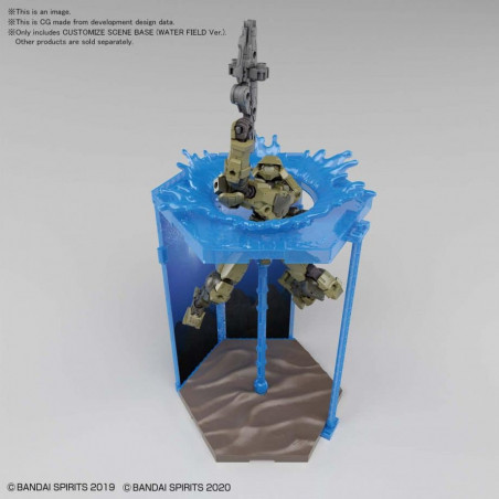 GUNDAM - Customize Scene Base Water Field - Accessoires pour Model Kit