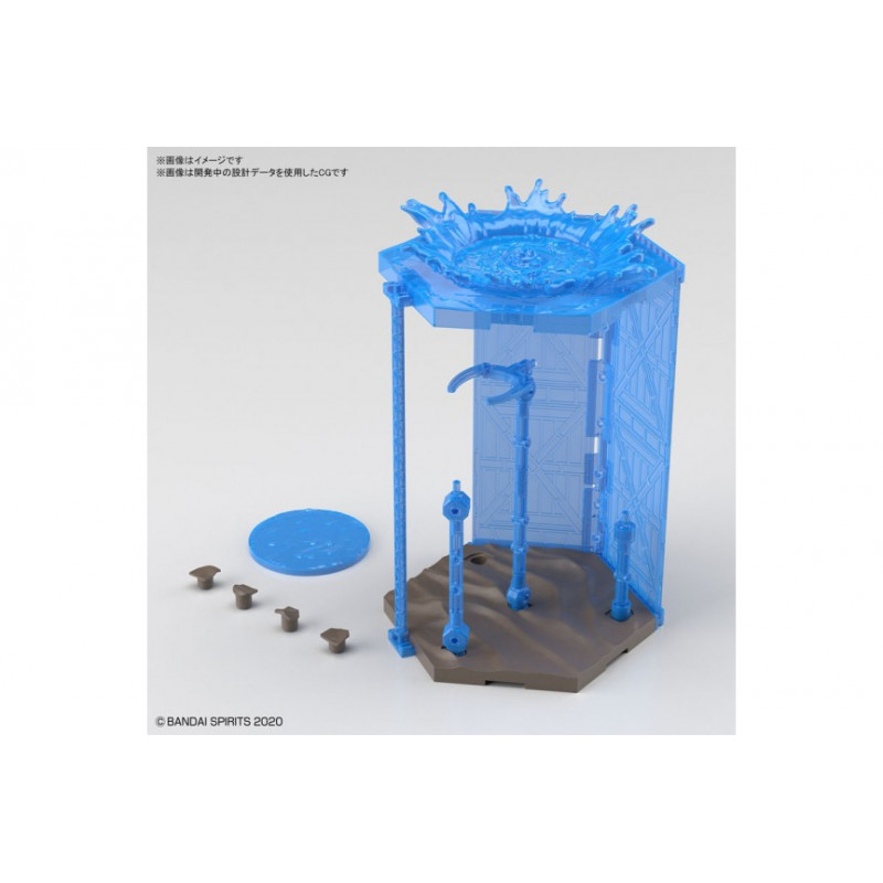 GUNDAM - Customize Scene Base Water Field - Accessoires pour Model Kit
