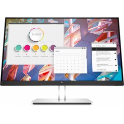 HP E-Series E24 G4 computer monitor 60.5 cm (23.8") 1920 x 1080 pixels Full HD LCD Black, Silver