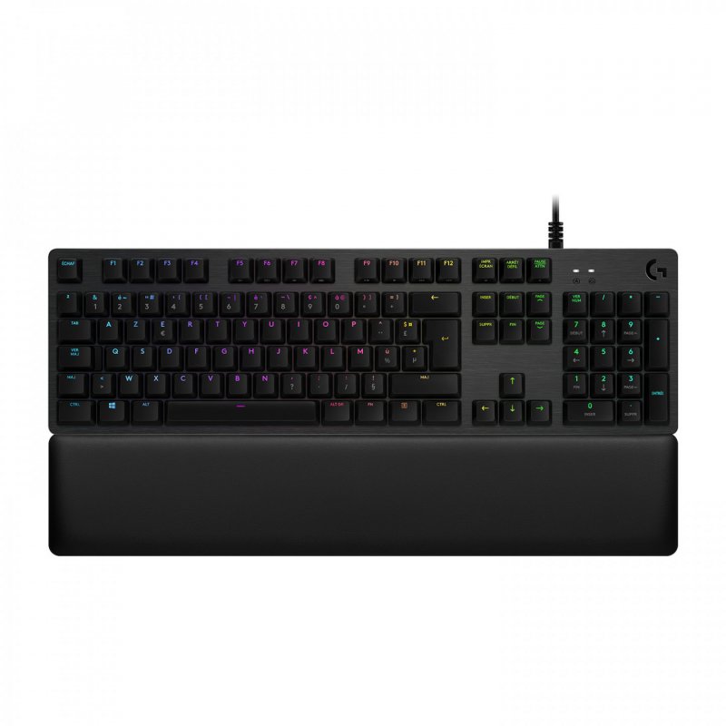 Logitech G G513 CARBON LIGHTSYNC RGB Mechanical Gaming Keyboard, GX Brown