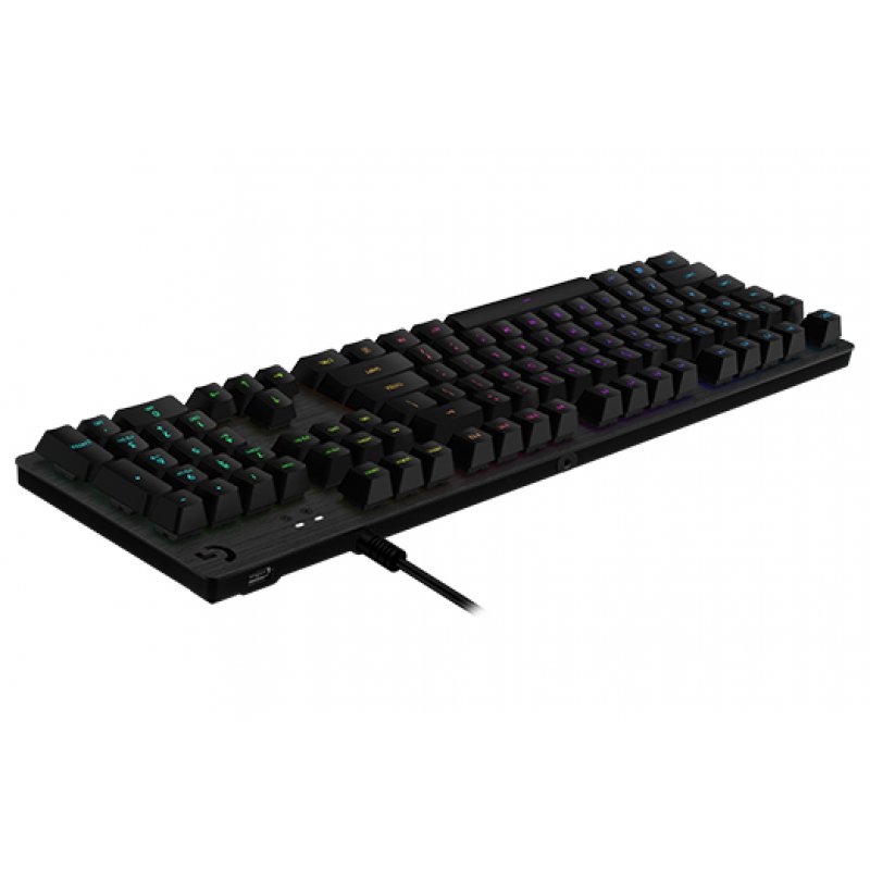 Logitech G G512 CARBON LIGHTSYNC RGB Mechanical Gaming Keyboard with GX Brown switches clavier USB AZERTY Français Char