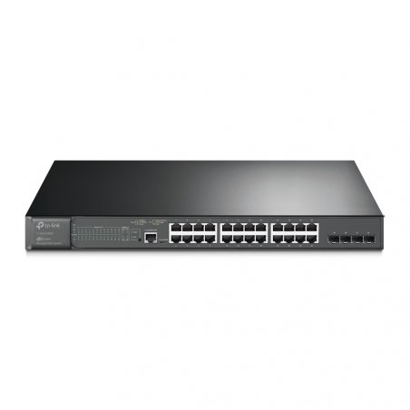 TP-Link JetStream 28-Port Gigabit L2 Managed Switch with 24-Port PoE+