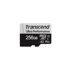 TRANSCEND 256Go microSD w/ adapter UHS-I