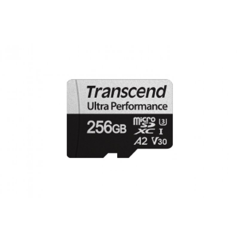 TRANSCEND 256Go microSD w/ adapter UHS-I