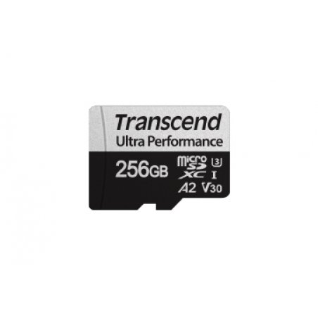 TRANSCEND 256Go microSD w/ adapter UHS-I