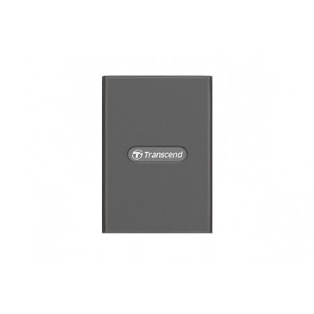 Transcend RDE2 lecteur de carte mémoire Gris