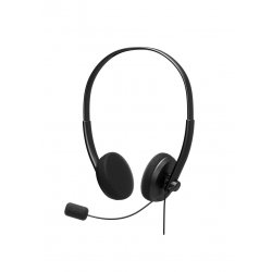 Port Designs 901604 headphones/headset Wired Head-band Office/Call center USB Type-A Black
