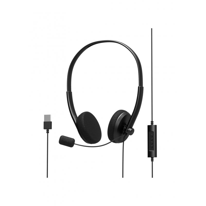 PORT DESIGNS compatible Stereo Headset With Mic
