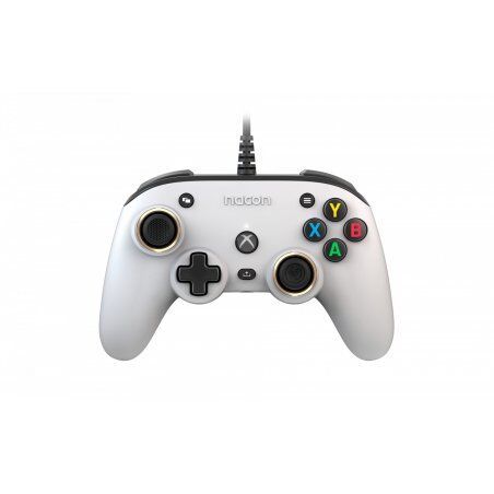 NACON Pro Compact Controller White USB Gamepad Xbox One, Xbox Series S, Xbox Series X