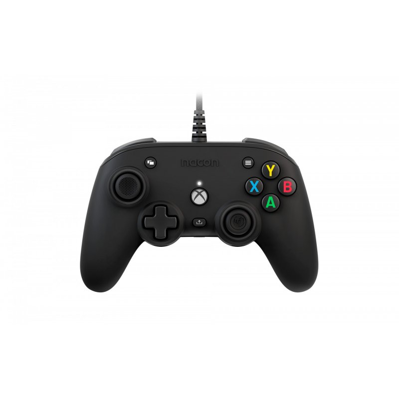 NACON compatible WIRED OFFICIAL PRO COMPACT CONTROLLER ATMOS BLACK