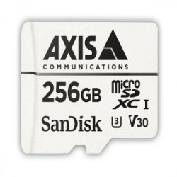 AXIS compatible SURVEILLANCE CARD 256 GB MICROSDXC CARD F/ VIDEO SURVEILL