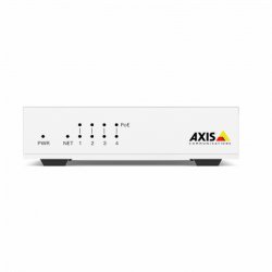 AXIS compatible D8004 UNMANGED POE SWITCH 4CHANNEL 10/100 MBPS POE+ SWITCH