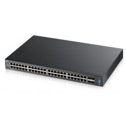 Zyxel XGS2210-52 Géré L2 Gigabit Ethernet (10/100/1000) 1U Noir
