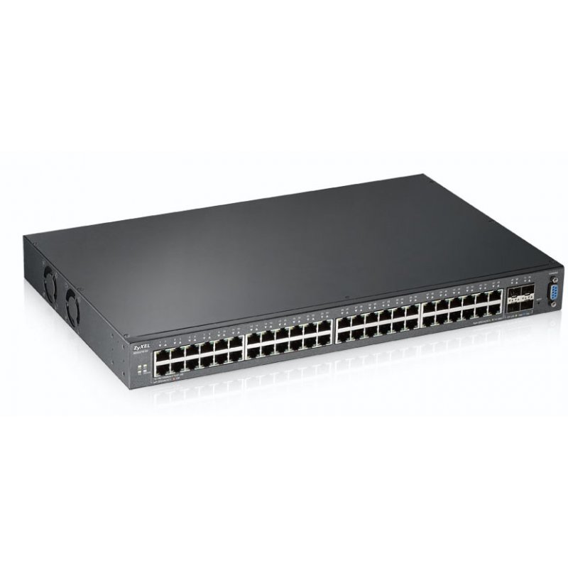 Zyxel XGS2210-52 Géré L2 Gigabit Ethernet (10/100/1000) 1U Noir