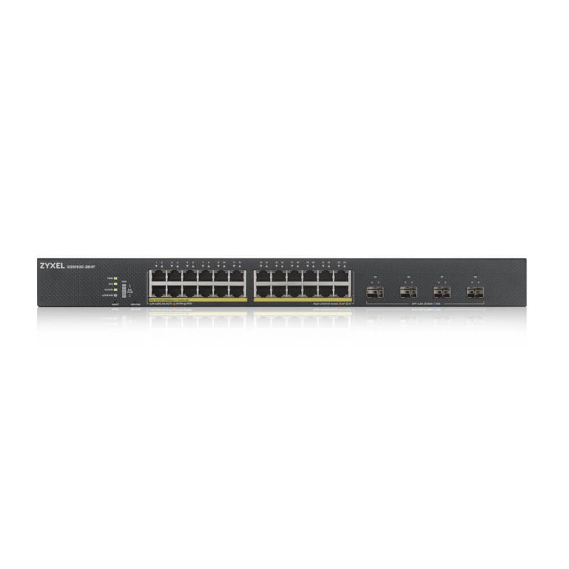 Zyxel XGS1930-28HP Géré L3 Gigabit Ethernet (10/100/1000) Connexion Ethernet, supportant l'alimentation via ce port (P