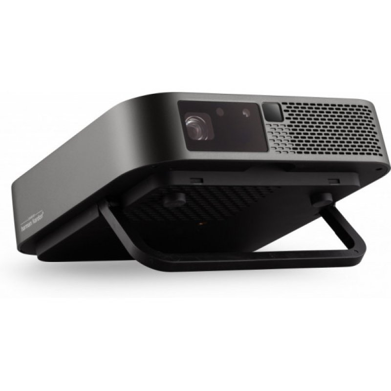 Viewsonic M2e vidéo-projecteur Projecteur à focale courte 1000 ANSI lumens LED 1080p (1920x1080) Compatibilité 3D Gri