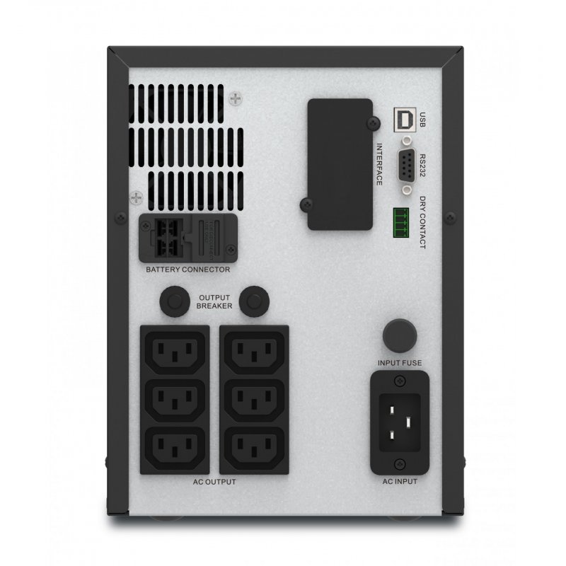 APC Easy UPS SMV uninterruptible power supply (UPS) Line-Interactive 3 kVA 2100 W 6 AC outlet(s)