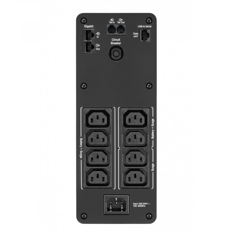 BACK UPS PRO BR 1600VA SINEWAVE8 OUTLETS AVR LCD INTERF