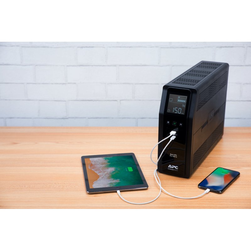 APC BR1600SI alimentation d'énergie non interruptible Interactivité de ligne 1,6 kVA 960 W 8 sortie(s) CA