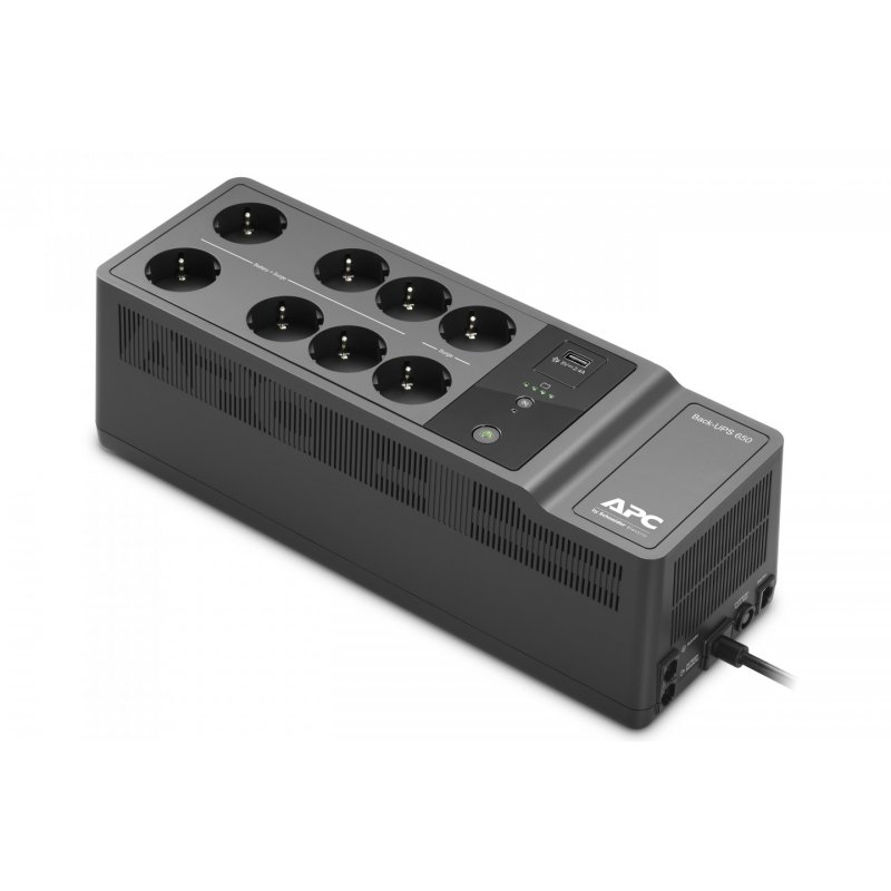 APC Back-UPS 650VA 230V 1 USB charging port - (Offline-) USV uninterruptible power supply (UPS) Standby (Offline) 0.65 k