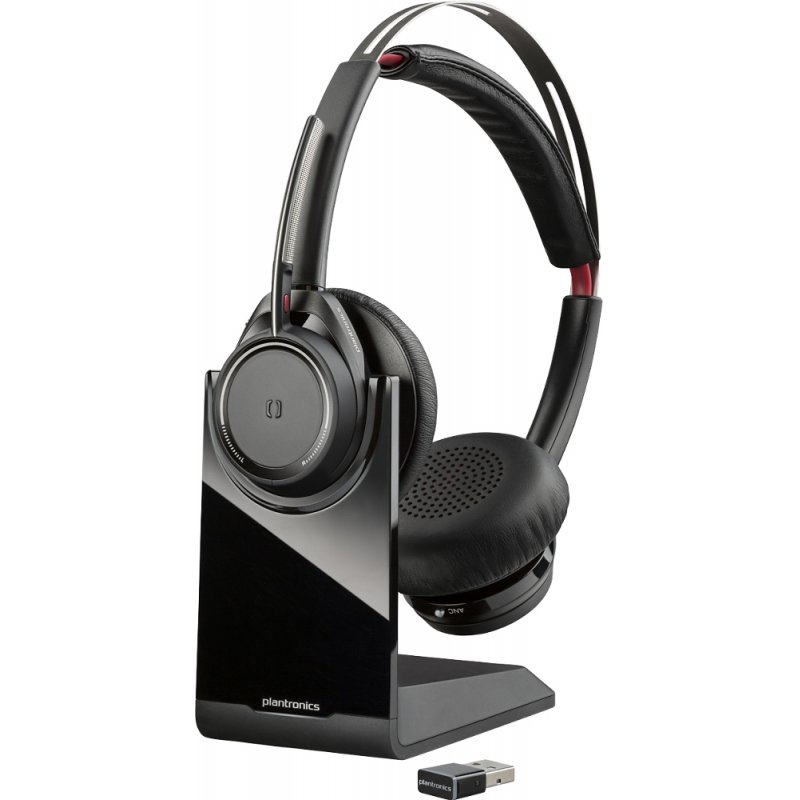 POLY Voyager Focus UC Casque Sans fil Arceau Bureau/Centre d'appels Bluetooth Noir