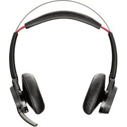 POLY Voyager Focus UC Headset Wireless Head-band Office/Call center Bluetooth Black