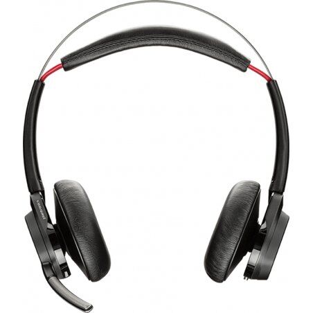 POLY Voyager Focus UC Headset Wireless Head-band Office/Call center Bluetooth Black