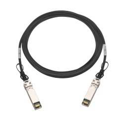 Cable QNAP compatible SFP+ 10GbE 3m Black M/M