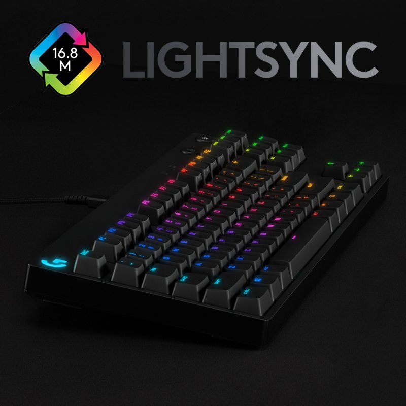 G PRO MECHANICAL GAMING KEYB BLACK - US INTL - INTNL          US