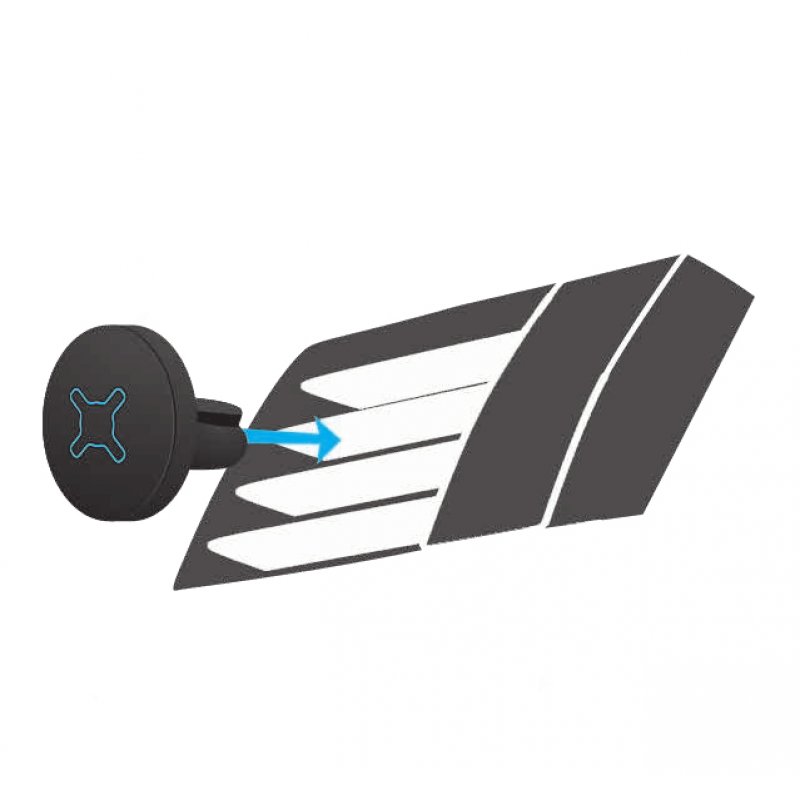 Mobilis U.FIX Support passif Mobile/smartphone Noir