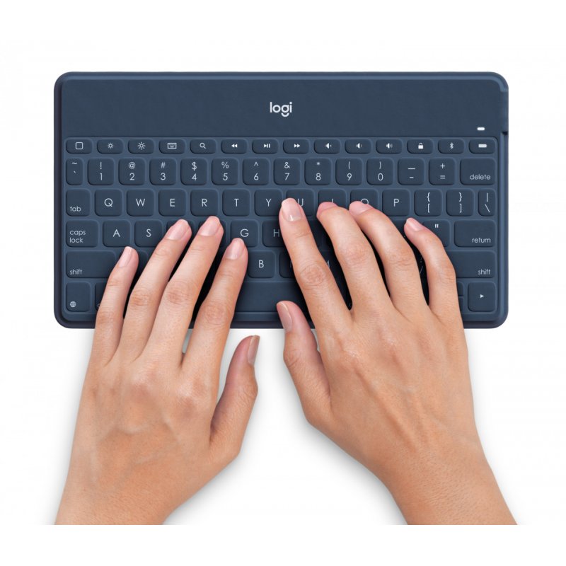 Logitech Keys-To-Go Bleu Bluetooth Norvégien