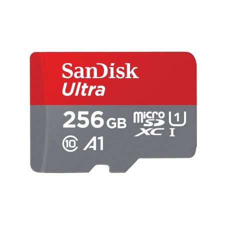 SanDisk Ultra microSDXC 256 Go + adaptateur SD