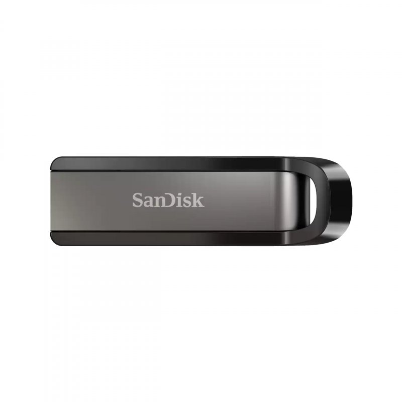 SanDisk Extreme Go USB flash drive 128 GB USB Type-A 3.2 Gen 1 (3.1 Gen 1) Stainless steel