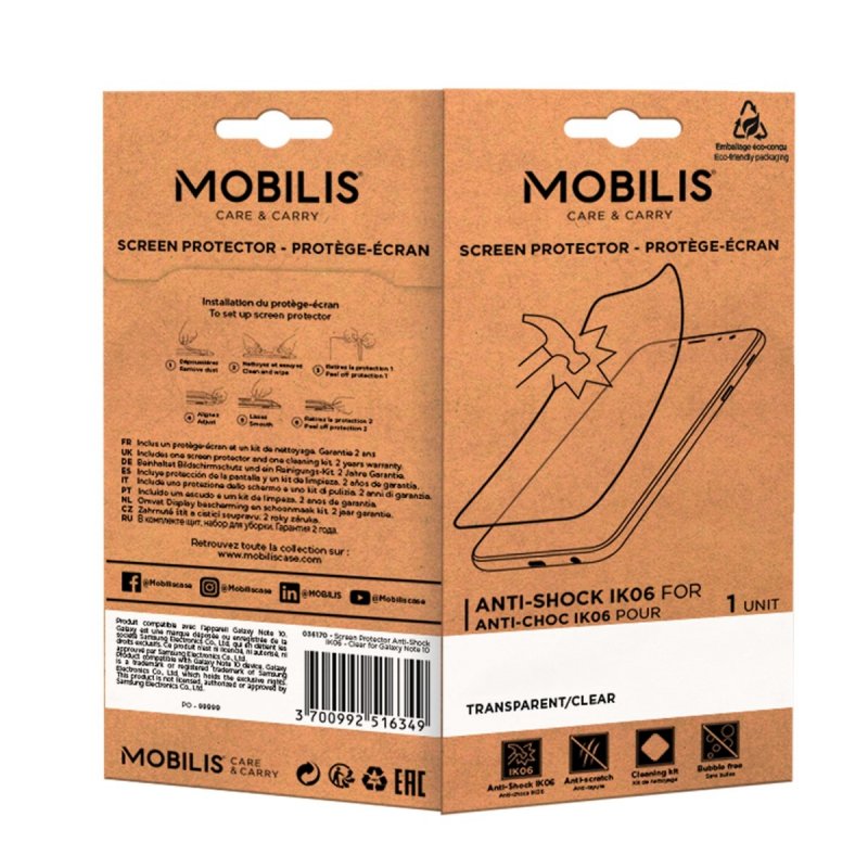 Mobilis 036207 accessoire d’ordinateur mobile portable Protecteur d'écran