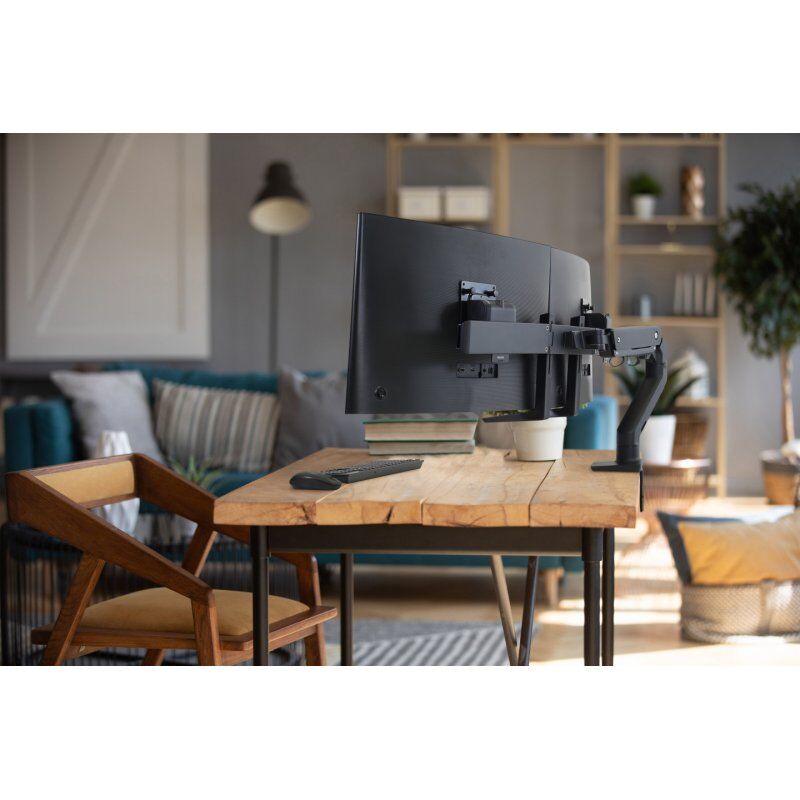 Ergotron HX Series 45-476-224 monitor mount / stand 81.3 cm (32") Black Desk