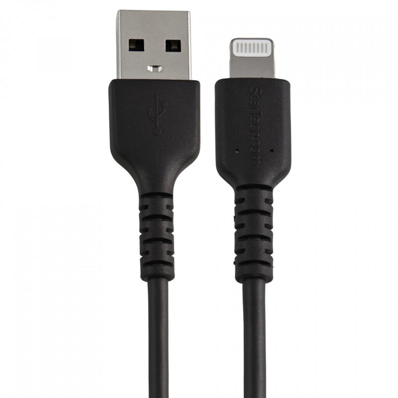 30CM USB TO LIGHTNING CABLE APPLE MFI CERTIFIED - BLACK