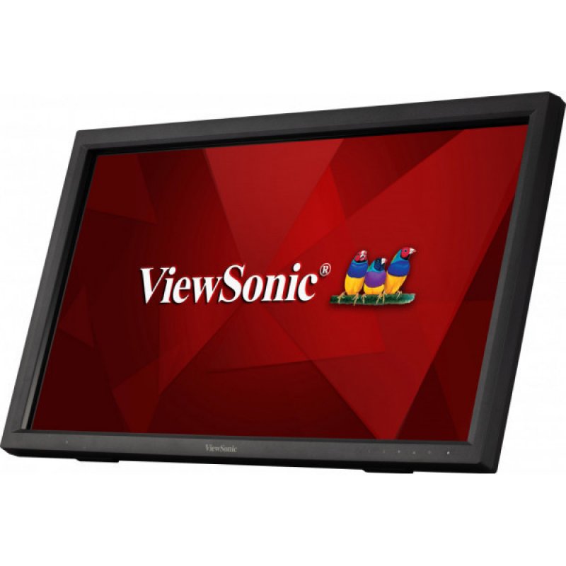 Viewsonic TD2423 écran plat de PC 59,9 cm (23.6") 1920 x 1080 pixels Full HD LED Écran tactile Multi-utilisateur Noir