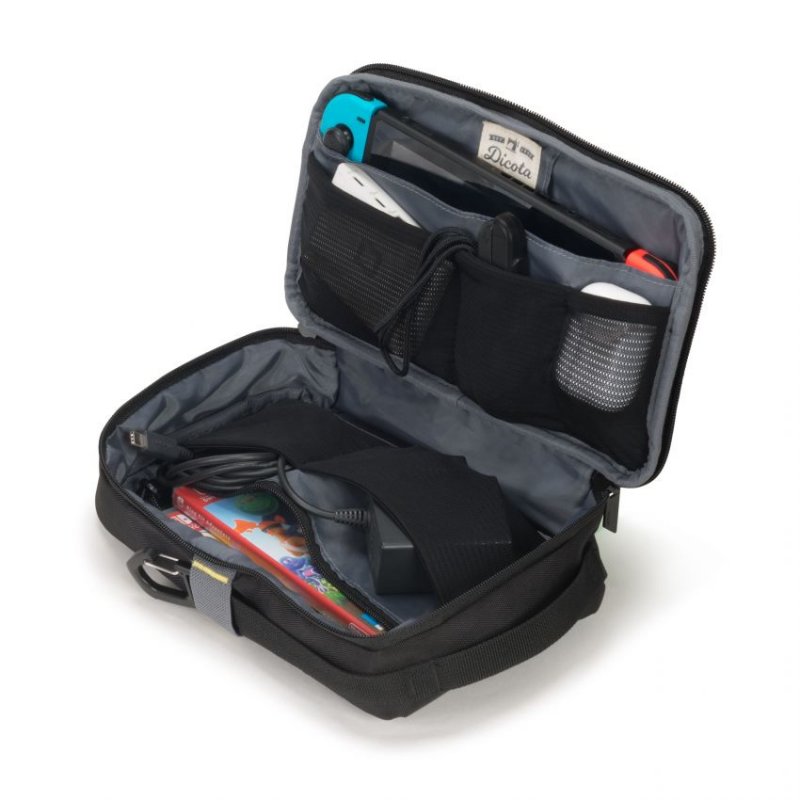 Dicota Move Suitcase Soft shell Black Polyethylene terephthalate (PET)